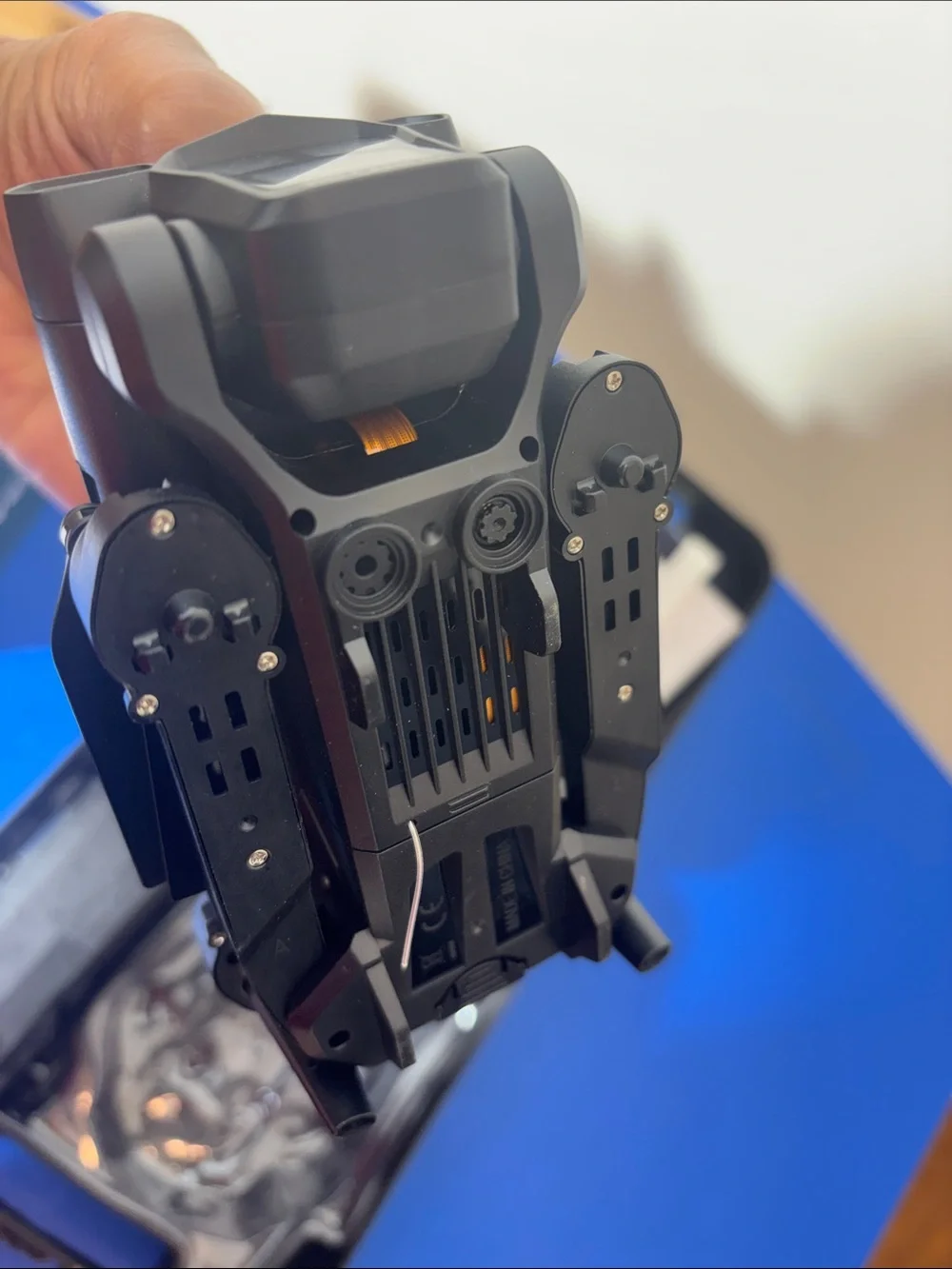 H12 Camera Foldable Drone with Gray and Orange Options